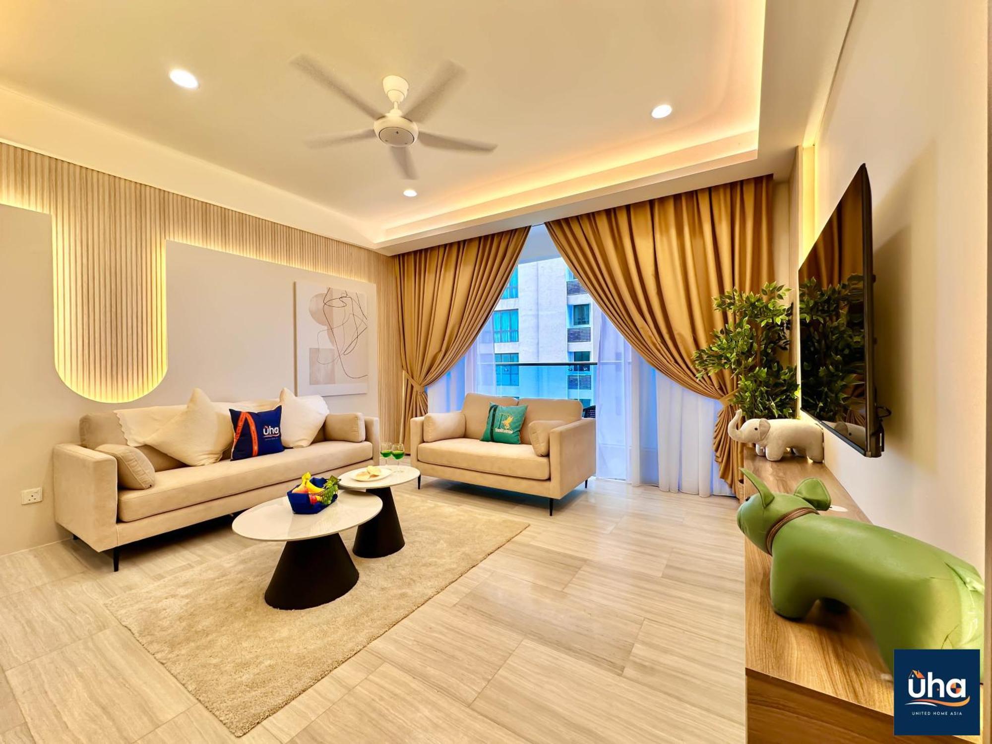 Pinetree Puteri Harbour @ Uha Apartment นุสาจายา ภายนอก รูปภาพ