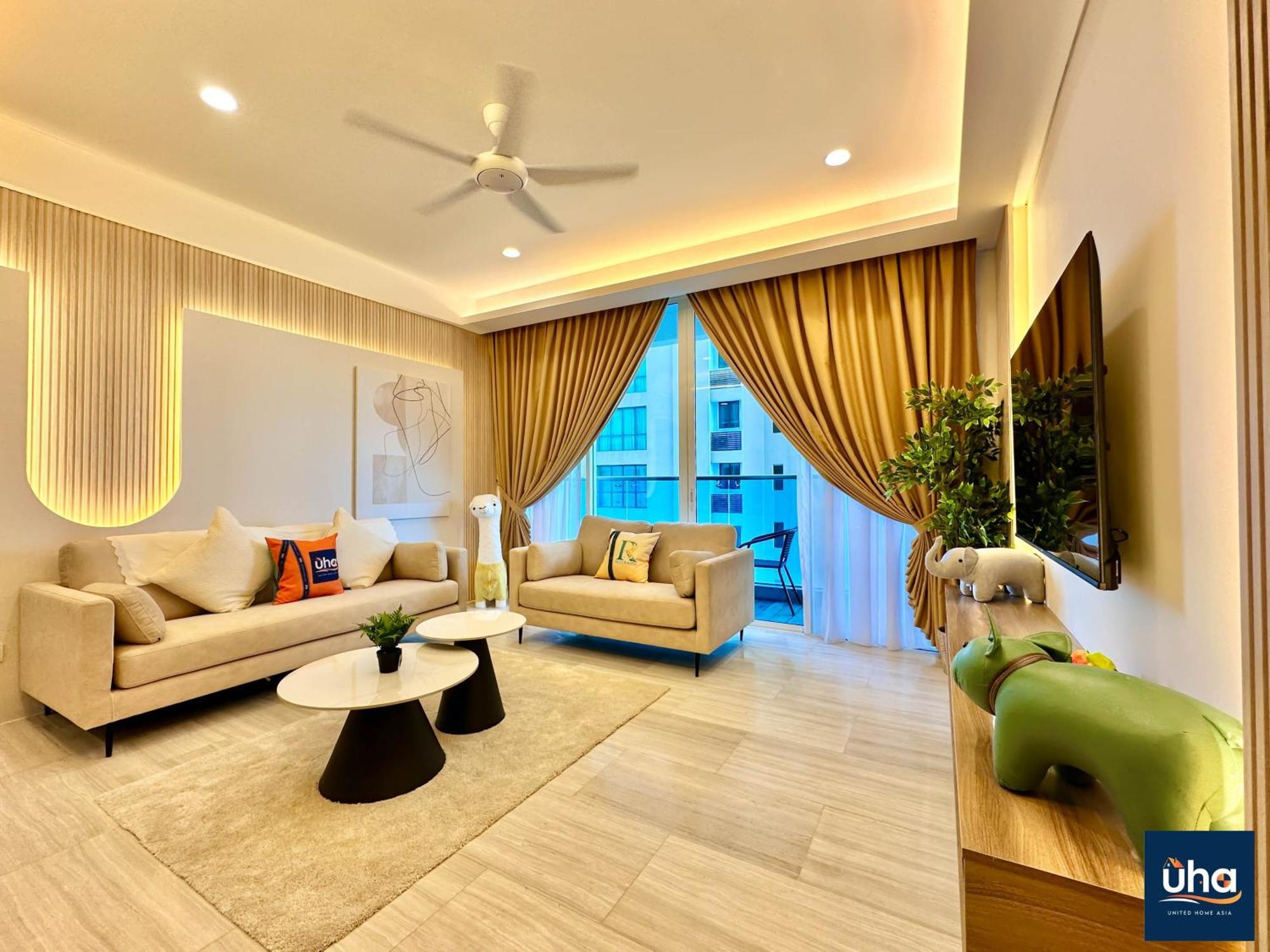 Pinetree Puteri Harbour @ Uha Apartment นุสาจายา ภายนอก รูปภาพ