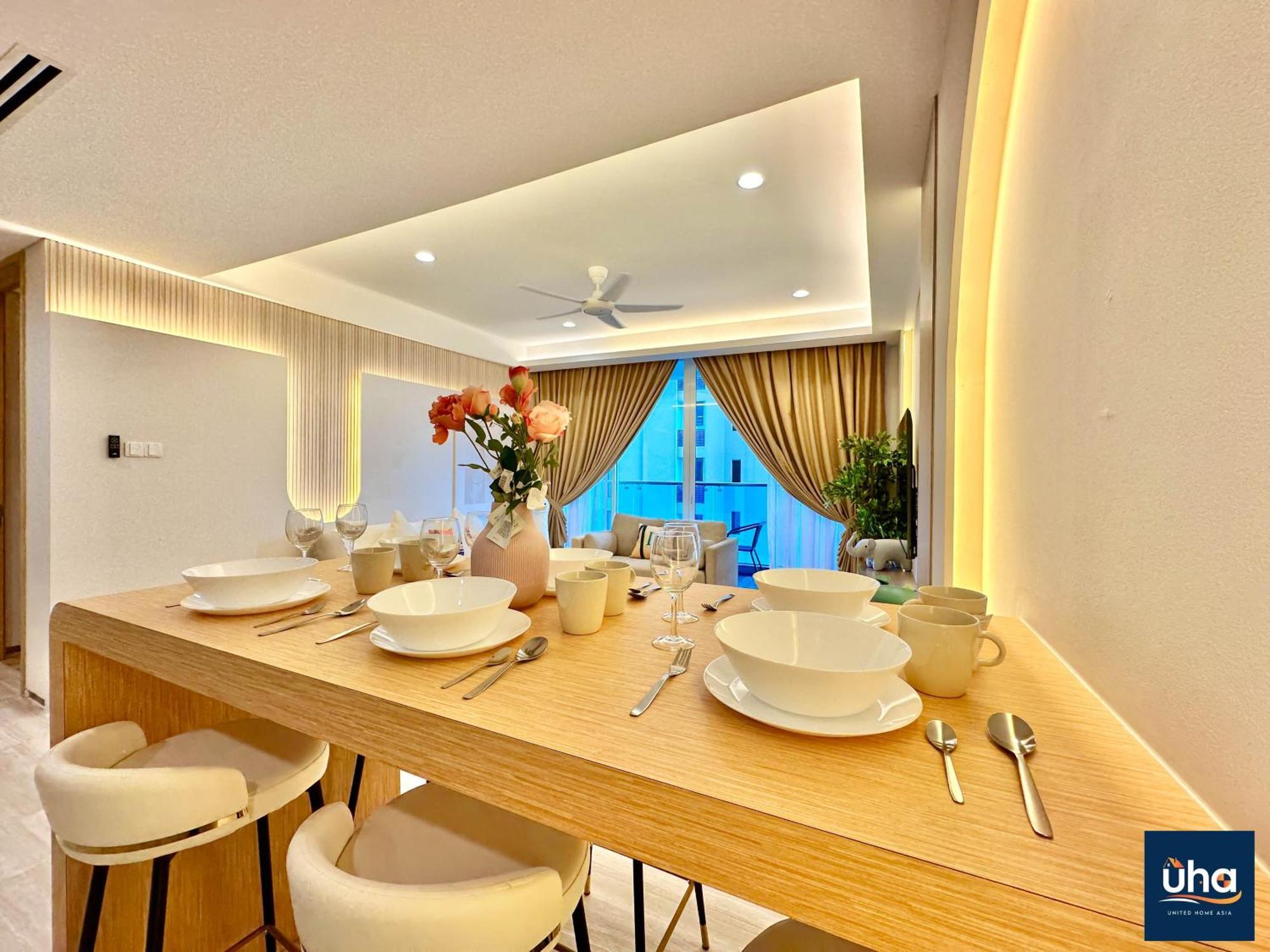 Pinetree Puteri Harbour @ Uha Apartment นุสาจายา ภายนอก รูปภาพ