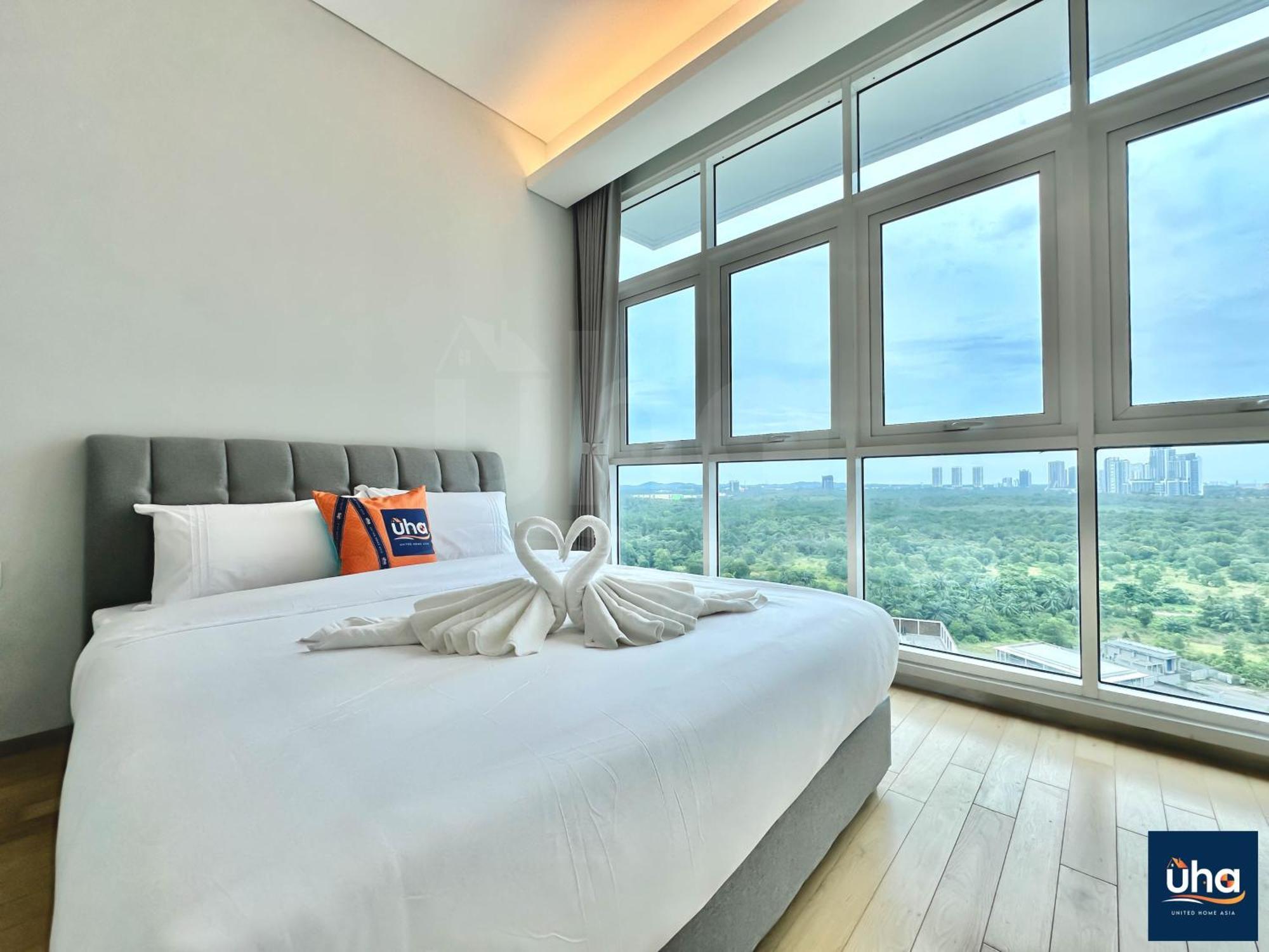 Pinetree Puteri Harbour @ Uha Apartment นุสาจายา ภายนอก รูปภาพ